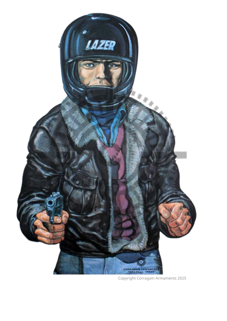 Vintage Target Biker Watermark